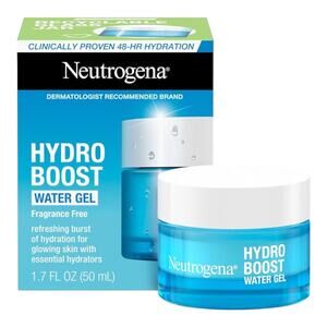 NEW Neutrogena Hydro Boost MOISTURIZER Water Gel Fragrance Free Hyaluronic Acid